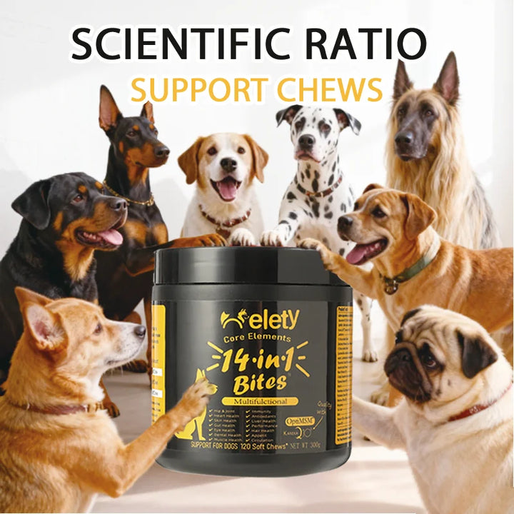 FitMeal 14-in-1 Dog Multivitamin Chews