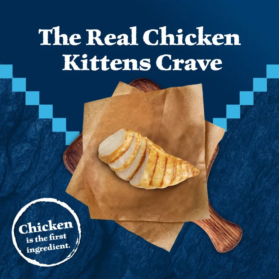 Wilderness Natural Kitten Dry Cat Food High-Protein Chicken 4-lb. Bag