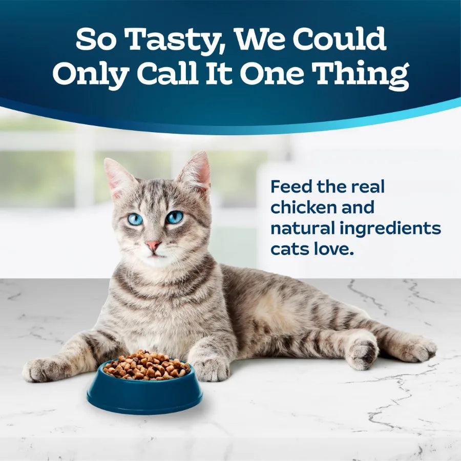 Tastefuls Natural Dry Cat Food for Weight Control 5-lb Bag High-Protein Chicken Flavor Grain-Free Formula