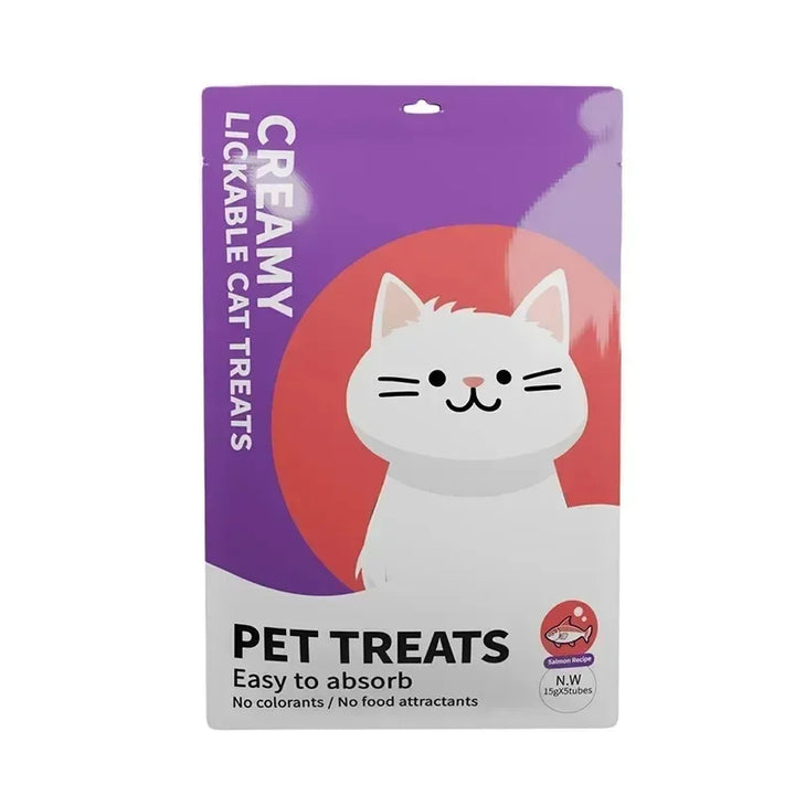 Large Capacity 75gX20bags Cat Snacks Cat Wet Food Chicken+Scallop Tuna Salmon Pet Wet Food Pet Accessories Pet Supplies