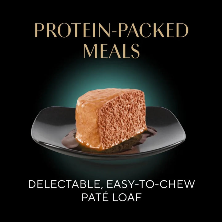 Perfect Portions Variety Pack Wet Cat Food Pate 2.6 oz Twin-Pack Trays Mix of Flavors and Textures for Delightful Dining Experi