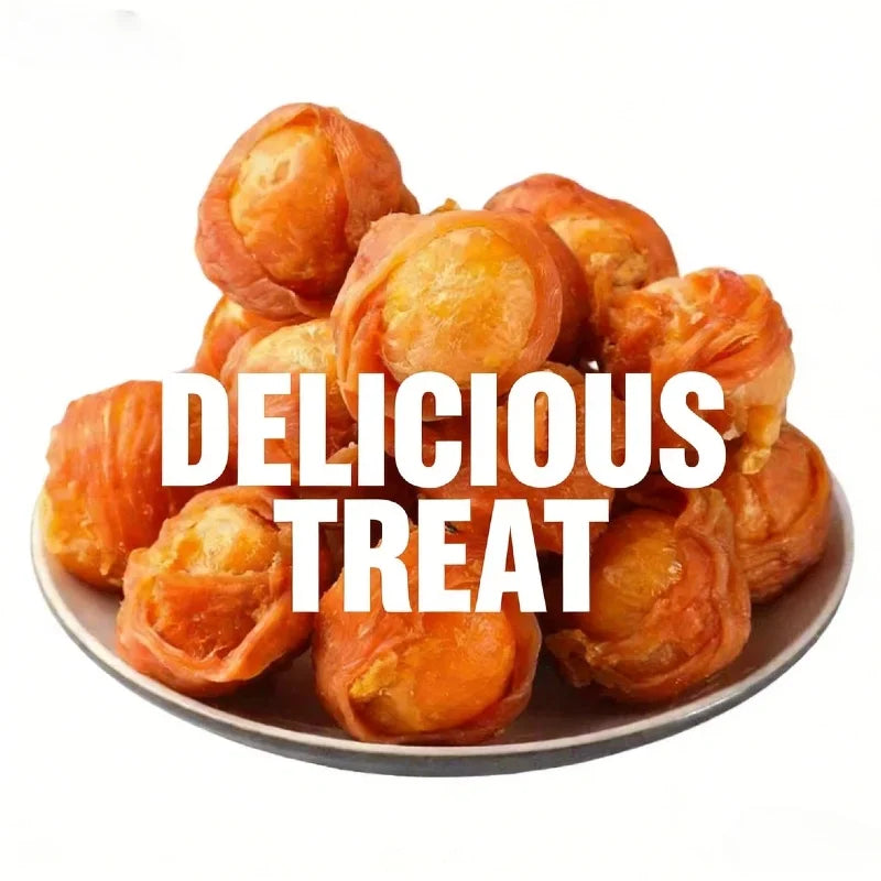 Chicken & Egg Yolk Rolls – Dog Dental Chews & Teeth Cleaning Treats