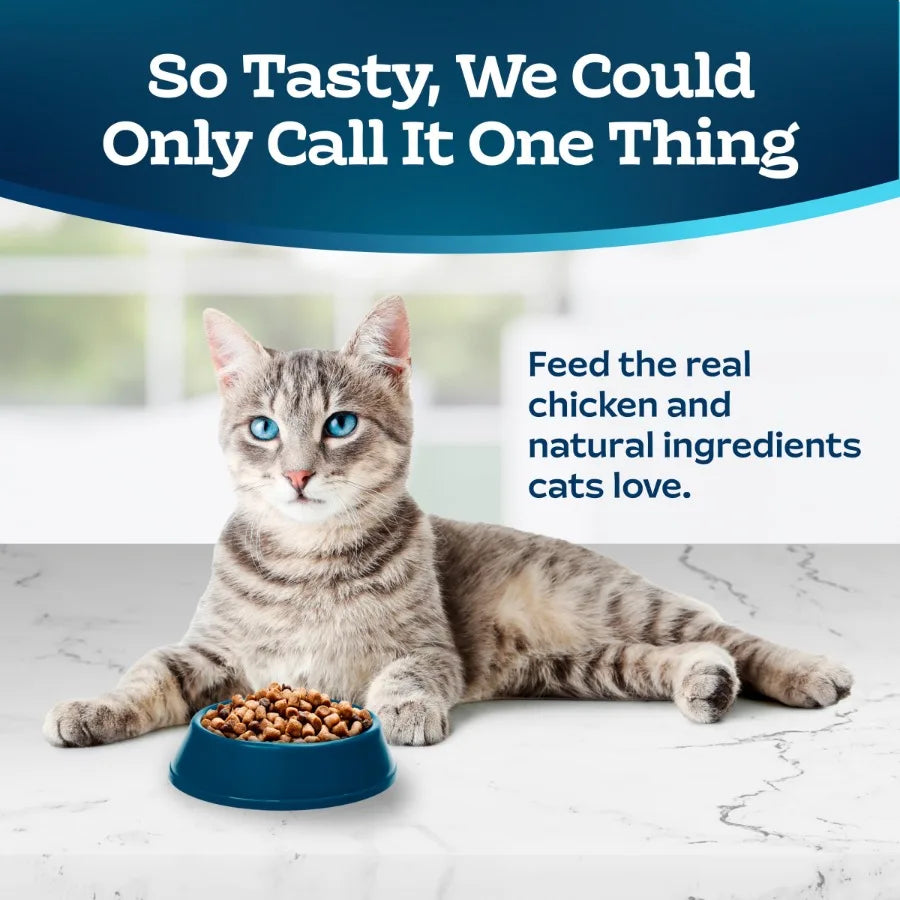 Tastefuls Dry Cat Food for Sensitive Stomach with Chicken and Brown Rice 5-lb Bag High-Quality Ingredients Easy to Digest